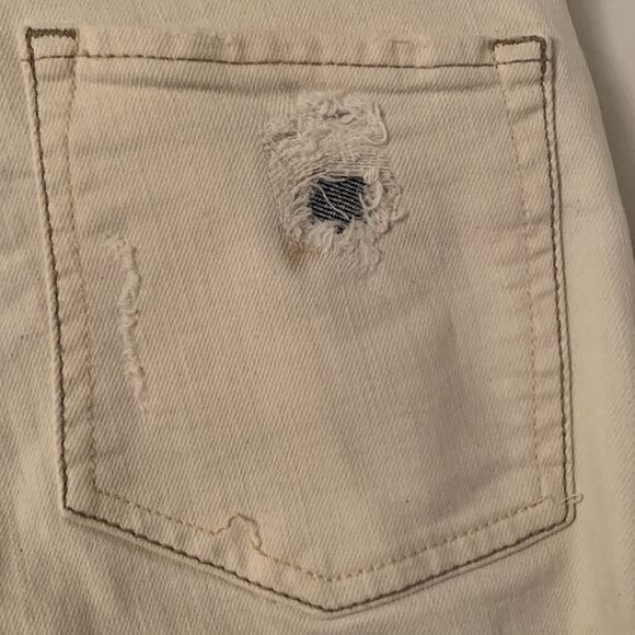 Zara Basic Heritage Skinny Distressed Denim Women’s Jeans Size 4 - Picture 9 of 13